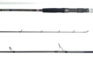Penn Regiment Inshore Black Ops 6'4'' 1 Piece PE 3-5 Spin Fishing Rod - Picture 1 of 5