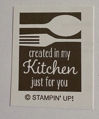 Sello de goma UM hecho a mano de cocina estampado mejor que el correo electrónico política de ángel 1603 Foto 1 de 2