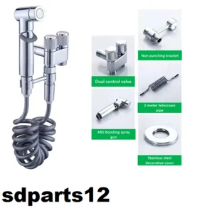 Doccetta per Bidet Doccino Bidet Portatile Kit Acciaio Inossidabile Miscelatore - Imagen 1 de 5