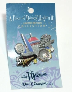 Disney Pin Trading Piece of History The Timekeeper Attraction Walt Disney World - Picture 1 of 2