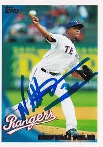 NEFTALI FELIZ SIGNED AUTO'D 2010 TOPPS CARD 235 MILWAUKEE BREWERS DETROIT TIGERS - Picture 1 of 3