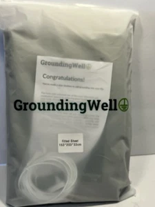 Grounding Well Flat Bed Sheet 153 *203*33cm Green - Picture 1 of 3