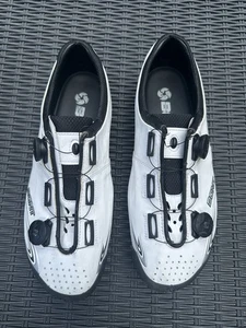 Bont Vaypor + (plus) cycling shoes. Men's White Size 46.5. - Picture 1 of 4