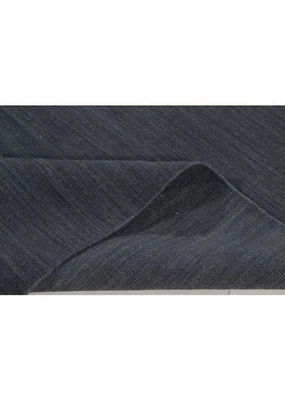 Vintage Swedish black Kilim Rug –Handmade Boho Flatweave Area Carpet, Large Size - Image 1 of 4