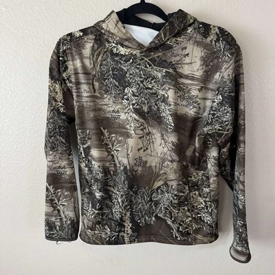 Realtree Camoflauge Hoodie with Built In Baclava Size Large - Image 1 of 3