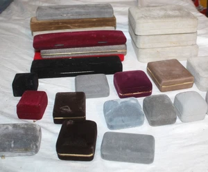 Konvolut Vintage Samt Schmuck Präsentationsbox Morse Simon Dior Vendome Josten Birks - Bild 1 von 18