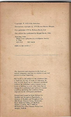 Help! I am a Prisoner in a Toothpast..., Antrobus, John - Image 1 of 2