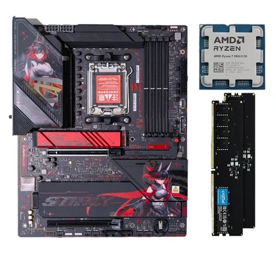 AMD Ryzen 7 9800X3D+ASUS ROG STRIX X870-H + 2x16G DDR5 4800MHZ - Image 1 of 4