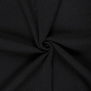 Tejido de algodón tejido de peso pesado material NEGRO - Imagen 1 de 4