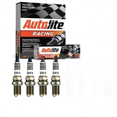 4x Autolite Racing AR13 Spark Plugs for AF22 7530 5034 4449 42TS 265 Chevy Buick - Image 1 of 4