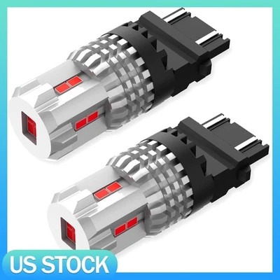 Bombillas de freno de parada trasera rojas 3156 3157 para Mercury Grand Marquis 1989-2011 Foto 1 de 4