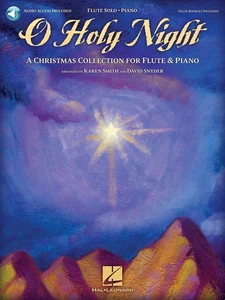 O Holy Night Piano Flute Christmas Sheet Music Christian Songs Book Online Audio - Picture 1 of 1