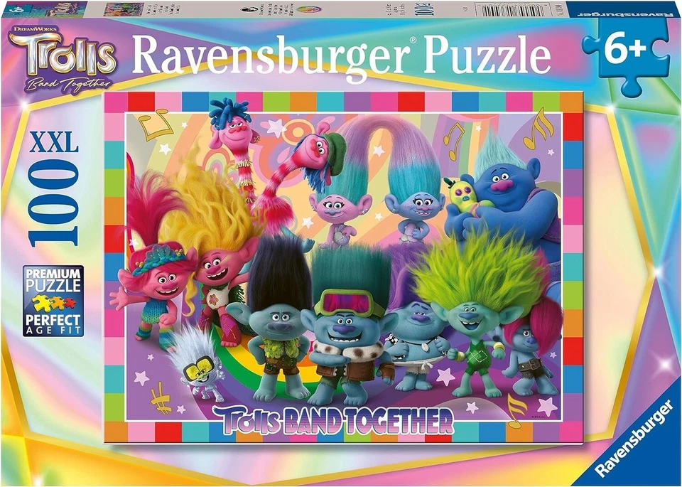 Ravensburger - Puzzle - Troll (Fascia Insieme) - 100 XXL Pezzi - 6+ - Immagine 1 di 1