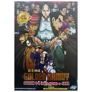DVD Anime Golden Kamuy Season 1-4 Vol. 1-49 End + 4 OVA Complete English Dubbed - Picture 1 of 6
