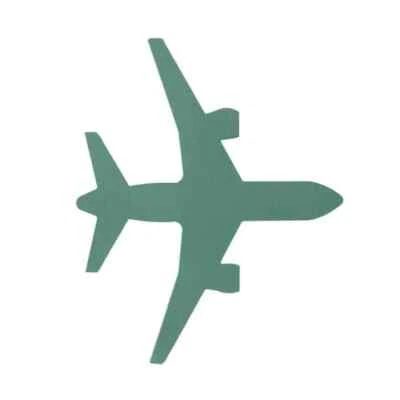 Telaio in schiuma floreale per aereo OASIS® FOAM FRAMES® omaggio commemorativo 2 misure