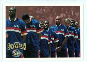 1996-97 Topps Super Team Sweepstakes Redemption Card DETROIT PISTONS - Picture 1 of 2