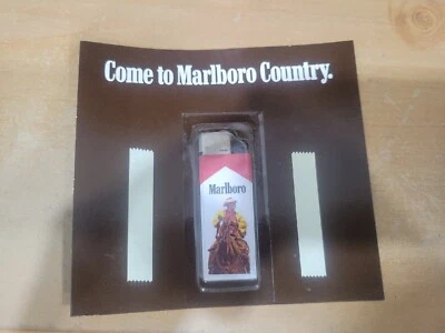 Marlboro Cigarettes Disposable Lighter Cowboy Riding A Horse New Old stock - Image 1 of 3