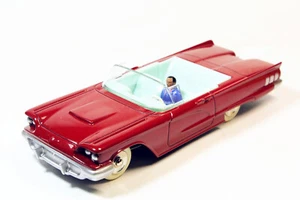 Dinky Toys 1/43 Scale Ford Thunderbird Red Ref 555 Diecast Model Toy Gift - Picture 1 of 5