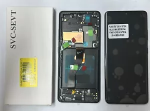 Para Samsung Galaxy S21 Ultra G998 Service Pack Pantalla OLED Digitalizador Táctil + Marco - Imagen 1 de 1
