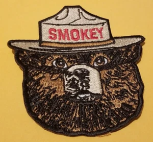Parche bordado Smokey The Bear Forest Fires aprox 3,5x3,5" - Imagen 1 de 2