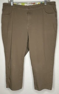 Coldwater Creek Womens Capri Crop Sz 16 Natural Fit Stretch Pant - Picture 1 of 3