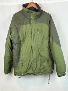LL Bean Rugged Ridge Parka Herren L Jacke wasserdicht Outdoor Ski isoliert grün - Bild 1 von 14