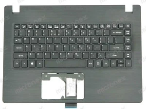 FOR Acer Aspire 3 A314-32 Palmrest Keyboard US-International - Picture 1 of 2