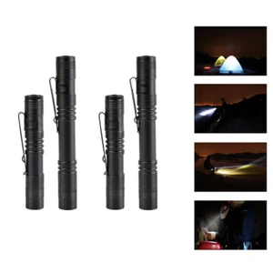 Mini linterna LED portátil de bolsillo ultra brillante luz de lápiz de mano para acampar. - Imagen 1 de 13