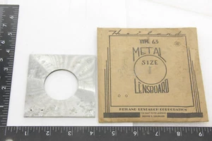 Heiland Type 63 Lens Board Size "I" - Metal Corroded and needs Cleaning VINTAGE - Picture 1 of 2