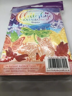 Hunkydory The Little Book of Flutterbye Rainbow Pages, Images & Inspiration Wish - Image 1 of 3