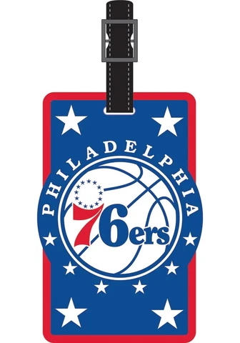 Philadelphia 76ers Bag Tag Luggage Tag Cover