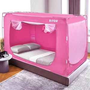 Bed Tent Bed Canopy Twin Size Tents for Adult and Kids- Portable Dream Tent Indo - Picture 1 of 9
