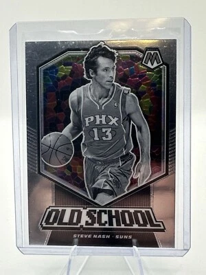 2019-20 Panini Mosaic - Old School #1 Steve Nash {578} - Image 1 of 2