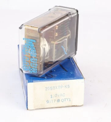 Struthers Dunn 255BXBP-120VAC Industrial Latching Relay, 120VAC Coil, 12 Pin - Image 1 of 4