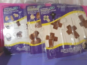 3 MOLDS - EASTER  2-LOLLIPOPS, 1 -CHOC MINIS  Chocolate Candy Mold (#1263) - Picture 1 of 4