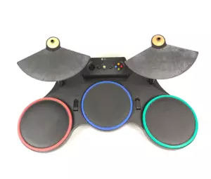 GUITAR HERO RED OCTANE WIRELESS DRUM CONTROLLER PER XBOX 360 95519.805 VINTAGE - Picture 1 of 12