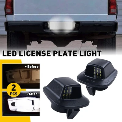 2X Luz LED blanca de matrícula para Dodge Dakota 2011 RAM Dakota 1997 1998-2010 Foto 1 de 4