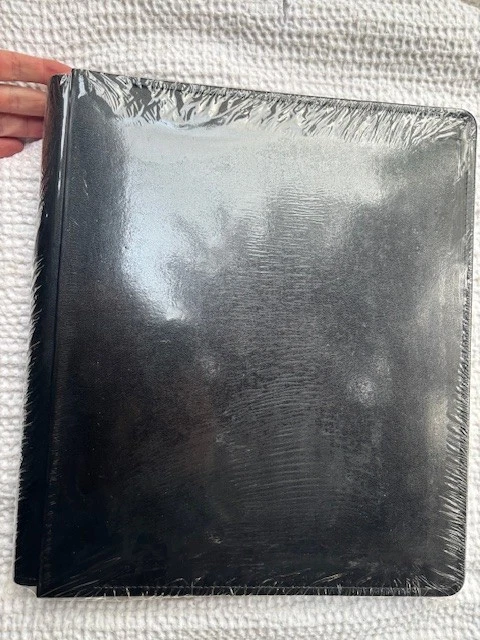 NEW Creative Memories 11x14 Black Faux Leather PICFOLIO Album Cover - Image 1 of 2