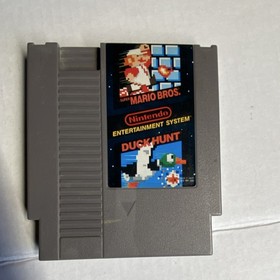 Nintendo Super Mario Bros. / Duck Hunt - NES Game Cartridge, Platformer/Shooter