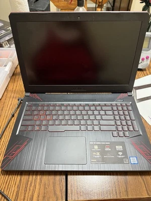 ASUS TUF 15.6 in (256GB, Intel Core i5 8th Gen., 8GB) Gaming Laptop -FX504GMWH51 - Image 1 of 4