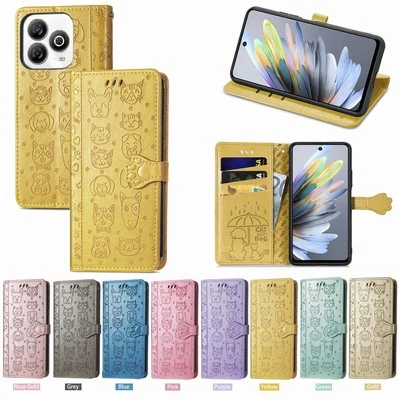 Case for ZTE Blade A34 A75 A72S A54 V70 V60 Libero 5G Magnetic Flip Wallet Cover - Image 1 of 4