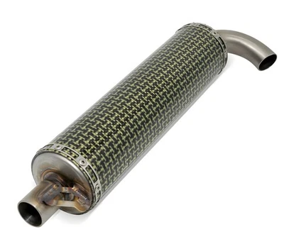 Endschalldämpfer Yasuni Scooter Carbon Aramid Optik für Carrera 30 Yamaha Aerox - Bild 1 von 4