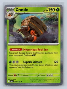 Crustle #012/182 SV10: Destined Rivals Holo Rare Pokemon TCG Card - Picture 1 of 4