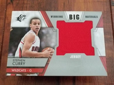 Stephen Curry 2014-15 SPX Basketball Winning Big Materials Jersey Card - Image 1 of 4