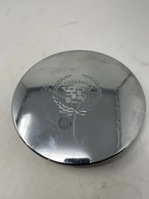 2000-2006 CADILLAC DEVILLE DHS DTS SLS ЦЕНТРАЛЬНЫЙ КОЛПАК КОЛЕСА 9593259 ХРОМИРОВАННЫЙ OEM - Изображение 1 из 2
