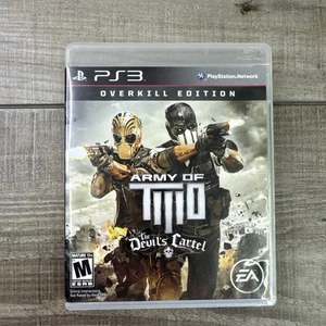 Army of Two: The Devil's Cartel Overkill Edition (Sony PlayStation 3, 2013) CIB - Picture 1 of 3
