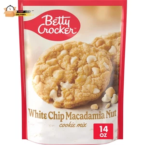 Galletas de nuez de macadamia con chips blancos, mezcla para hornear galletas, 14 OZ - Imagen 1 de 12