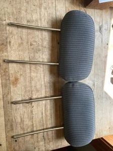 2002-2005 DODGE RAM 1500 Rear Headrest Set LH RH Cloth - Picture 1 of 2