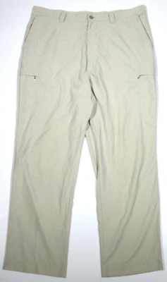 Callaway Mens size 36 Men’s Golf beige Pants leg pockets polyester relaxed fit - image 1 of 4