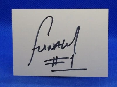 AUTOGRAPH FUNAKI #1 2002 Fleer WWE RAW vs. SmackDown Checklist - Image 1 of 2